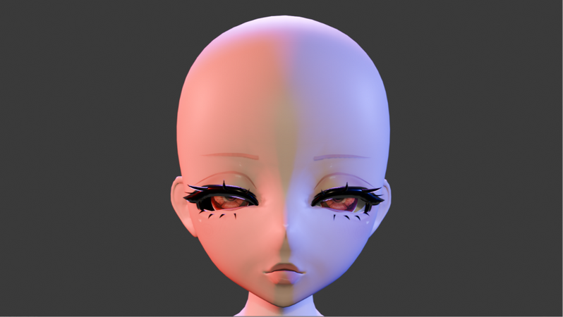 FEM HEAD SCULPT